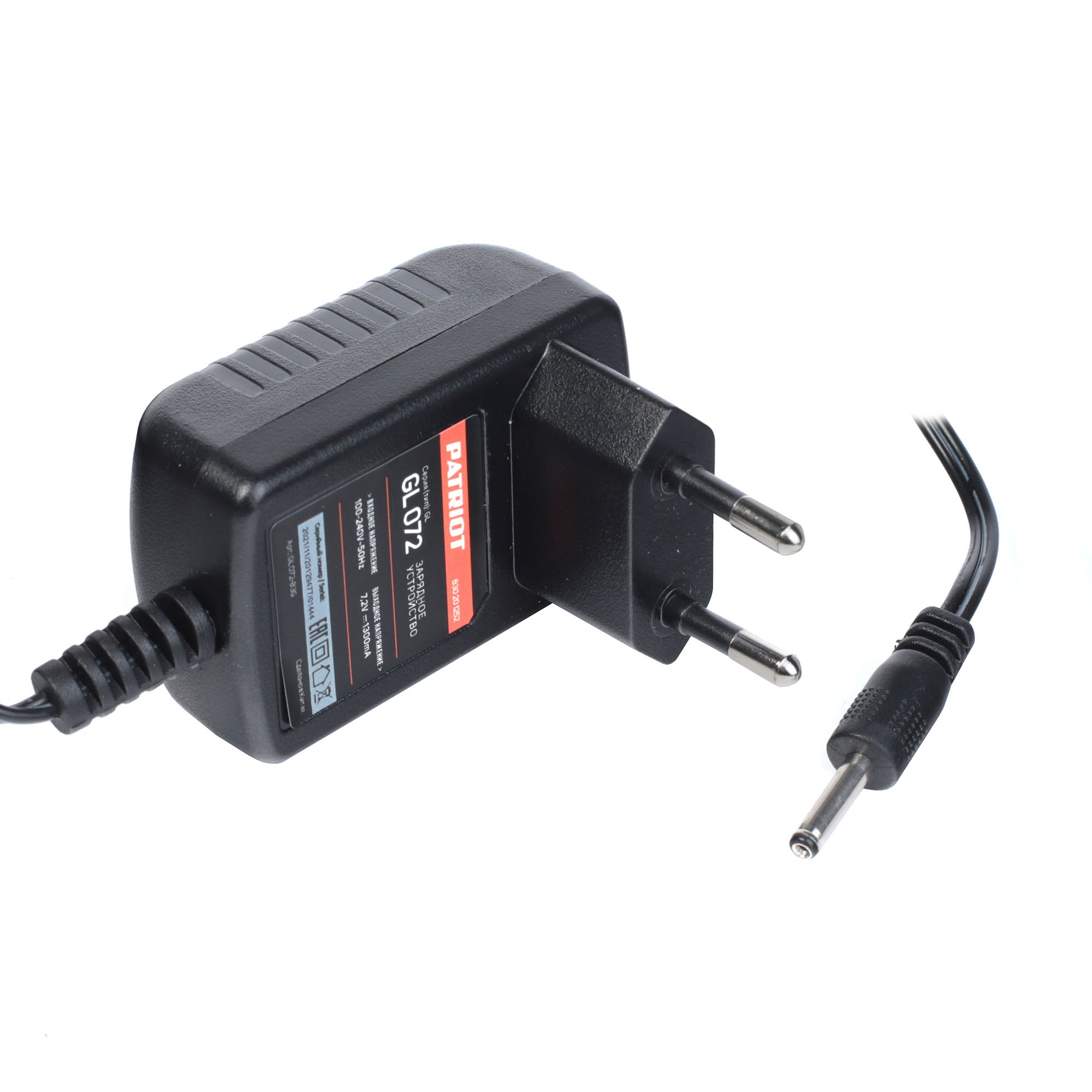 Устройство зарядное PATRIOT GL072 7.2V для  ножниц-кусторезов CSH 272, CSH 372