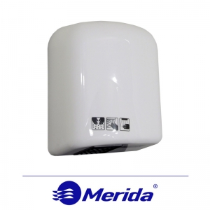 Сушилка для рук MERIDA ECOFLOW, белый ABS-пластик EJB101