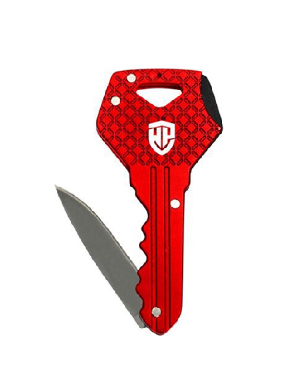 Нож складной  "ключ-брелок" красный WORKPRO