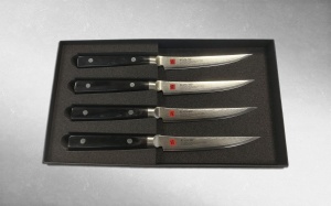 Набор ножей Kasumi для стейков Kasumi Damascus
