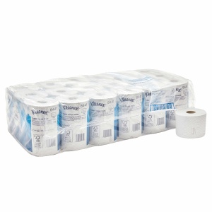 Туалетная бумага в стандартных рулонах Kimberly-Clark Kleenex Professional двухслойная 600 8441
