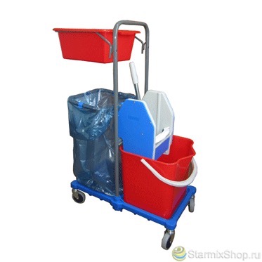 Многофункциональная уборочная тележка 04.140