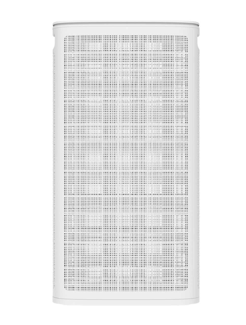 Плетёная корзина для белья сборная «Лён» 60 л (43х20х80 см) белый