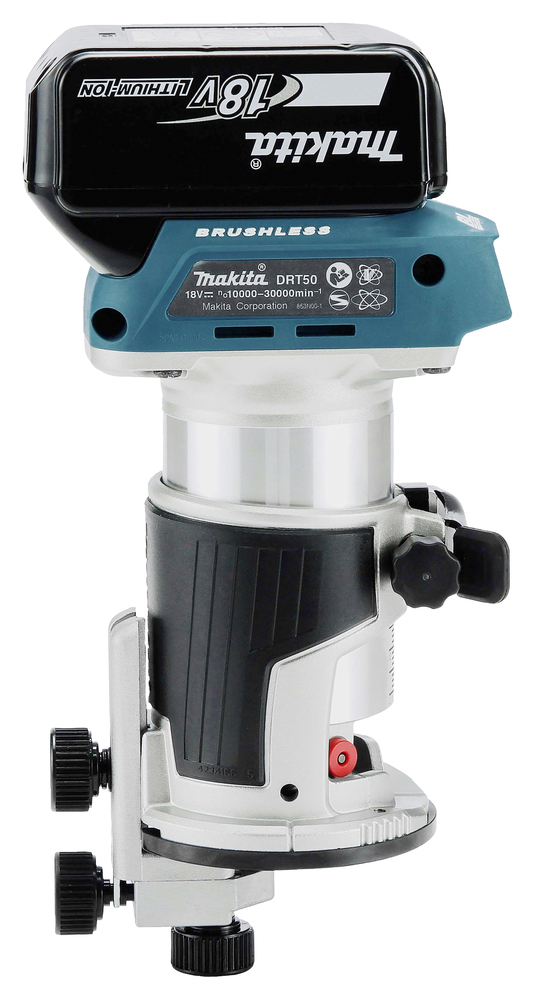 Фрезер кромочный аккумуляторный Makita DRT50Z LXT 18В, 6/8 мм, без акб и ЗУ