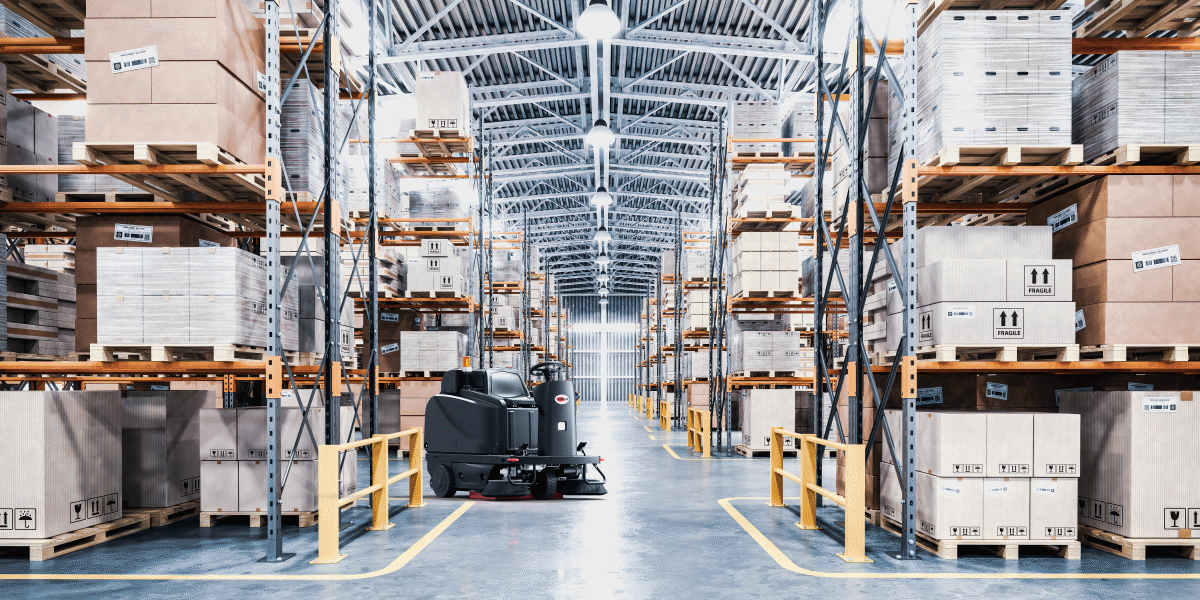 Подметальная машина c местом для оператора ROS1300 без АКБ и ЗУ