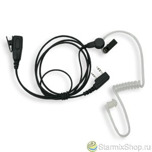 Гарнитура HM-21 для радиостанций Аргут (с прозрачным звуководом)