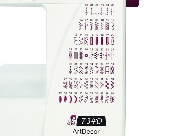 Компьютерная швейная машина Janome ArtDecor 734D