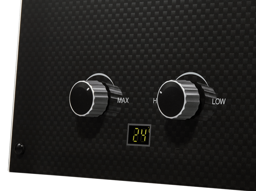 Газовая колонка Zanussi GWH 10 Fonte Glass Carbon НС-1194436