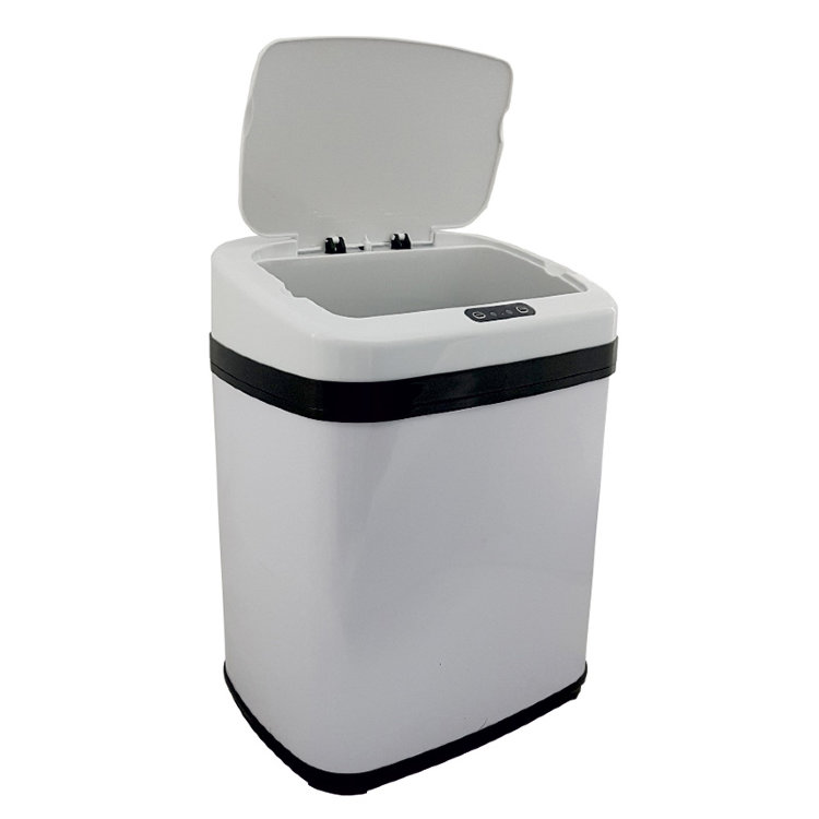 Урна сенсорная с автоматически открывающейся крышкой AGB-20W (белая)