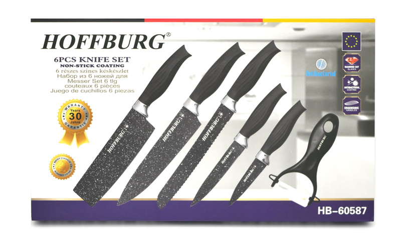 Ножи Hoffburg HB-60587 6 предметов