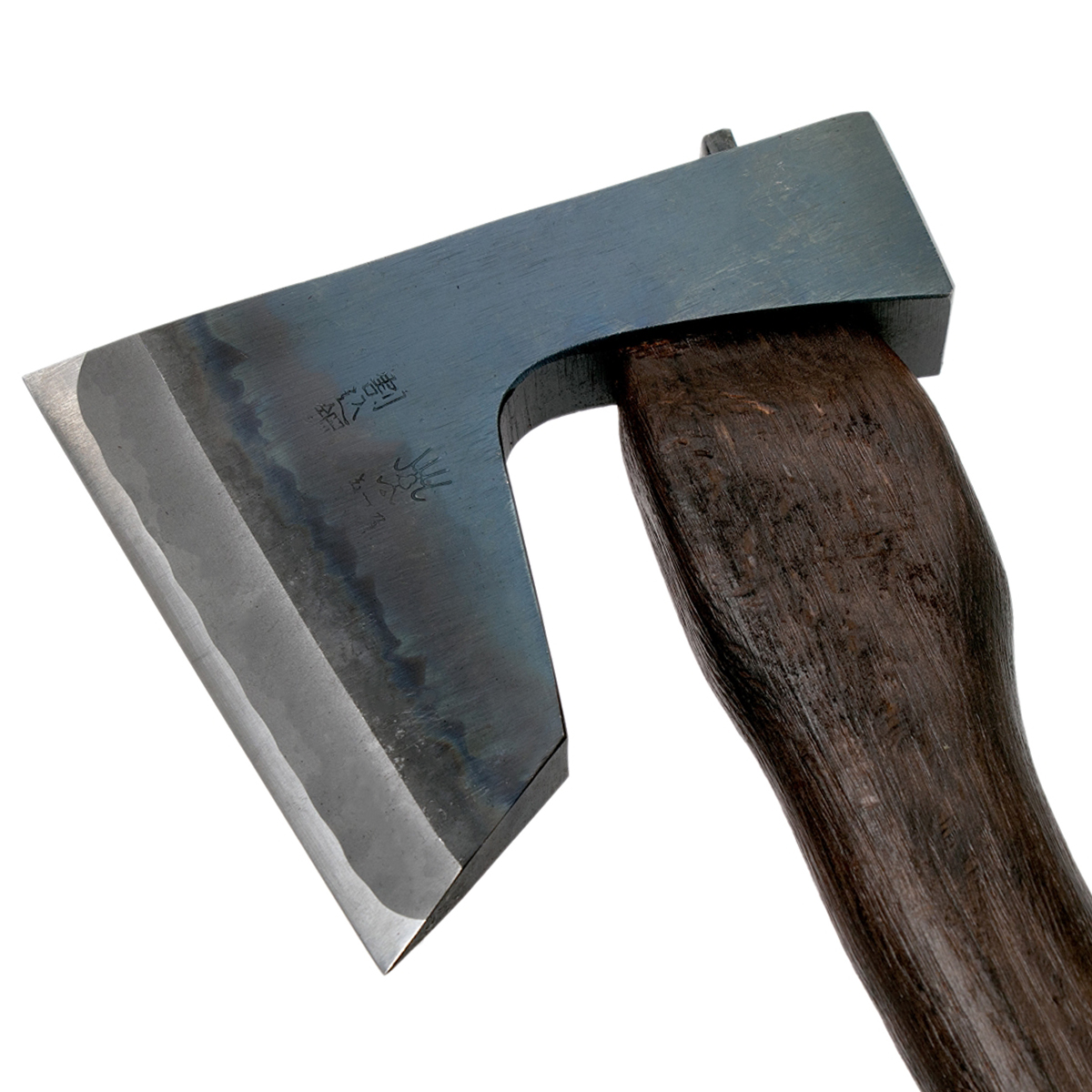 Топорик туристический JIGATA SMOKED, ручная работа, 570 гр