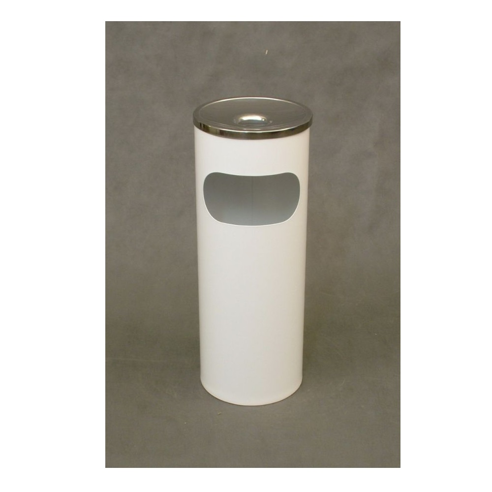 Урна-пепельница "К-230" белая