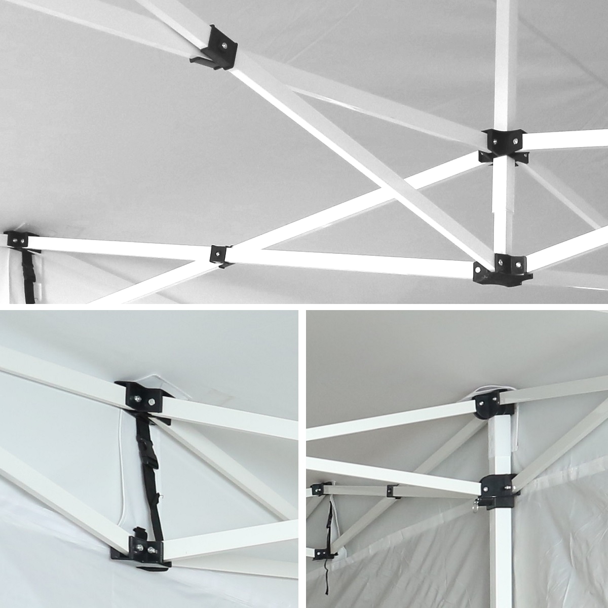 4361 Тент садовый Helex 3х6х3м полиэстер шампань