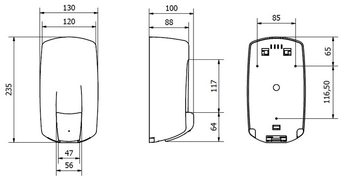 Дозатор жидкого мыла Jofel АС70600