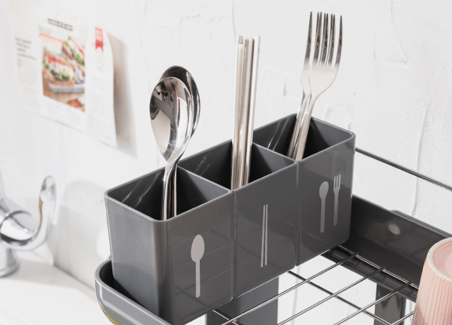 Сушилка для посуды GOCHU PRIME DISH RACK (серый)