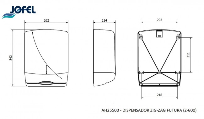 Диспенсер для полотенец JOFEL AH25500
