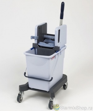 Одноведерная система 25л Vileda с вертикальным отжимом на платформе без транспортировочной ручки 149098