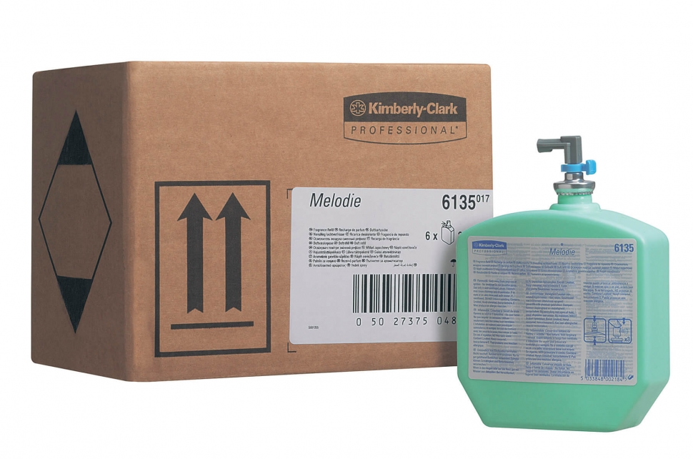 Кассета-освежитель воздуха Kimberly-Clark "Мелодия" 6135, цветочный