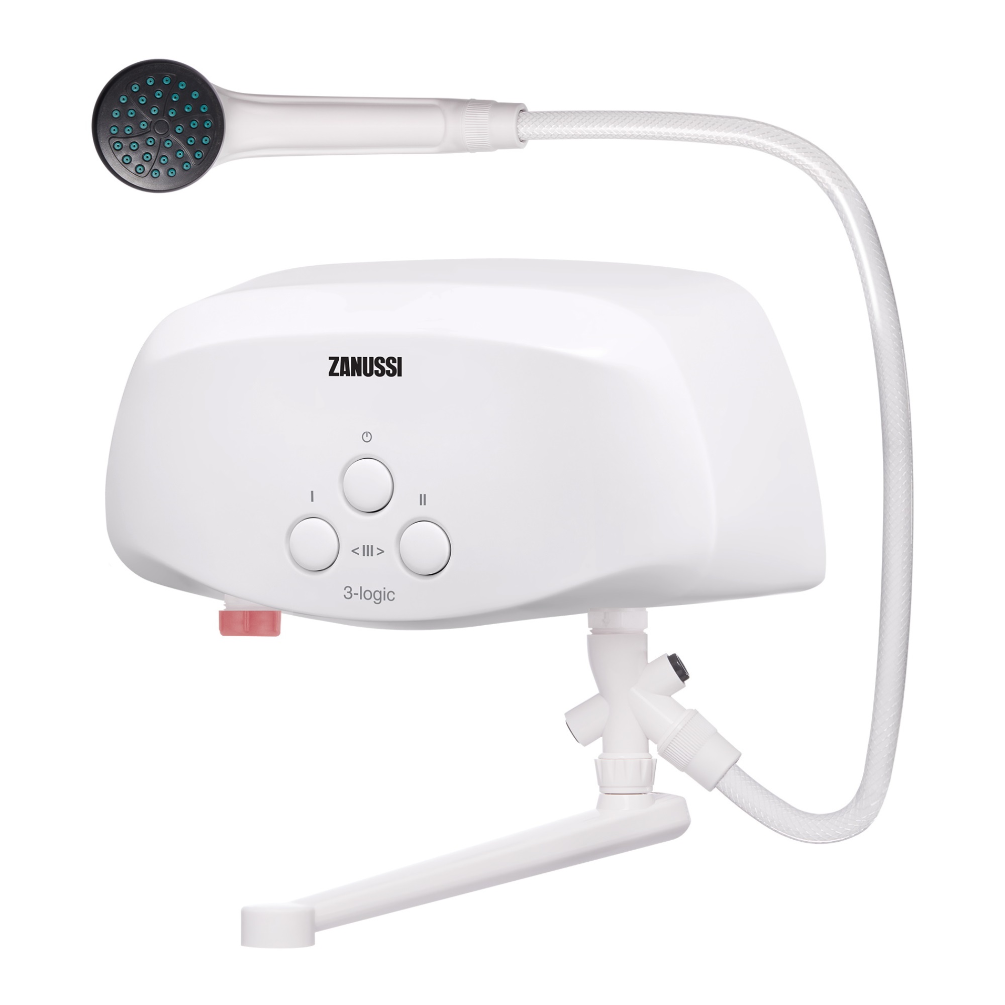 Водонагреватель проточный Zanussi 3-logic 5,5 TS (душ+кран) НС-1064836
