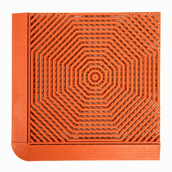 Бордюр для модульного покрытия Helex 2шт/уп, терракот