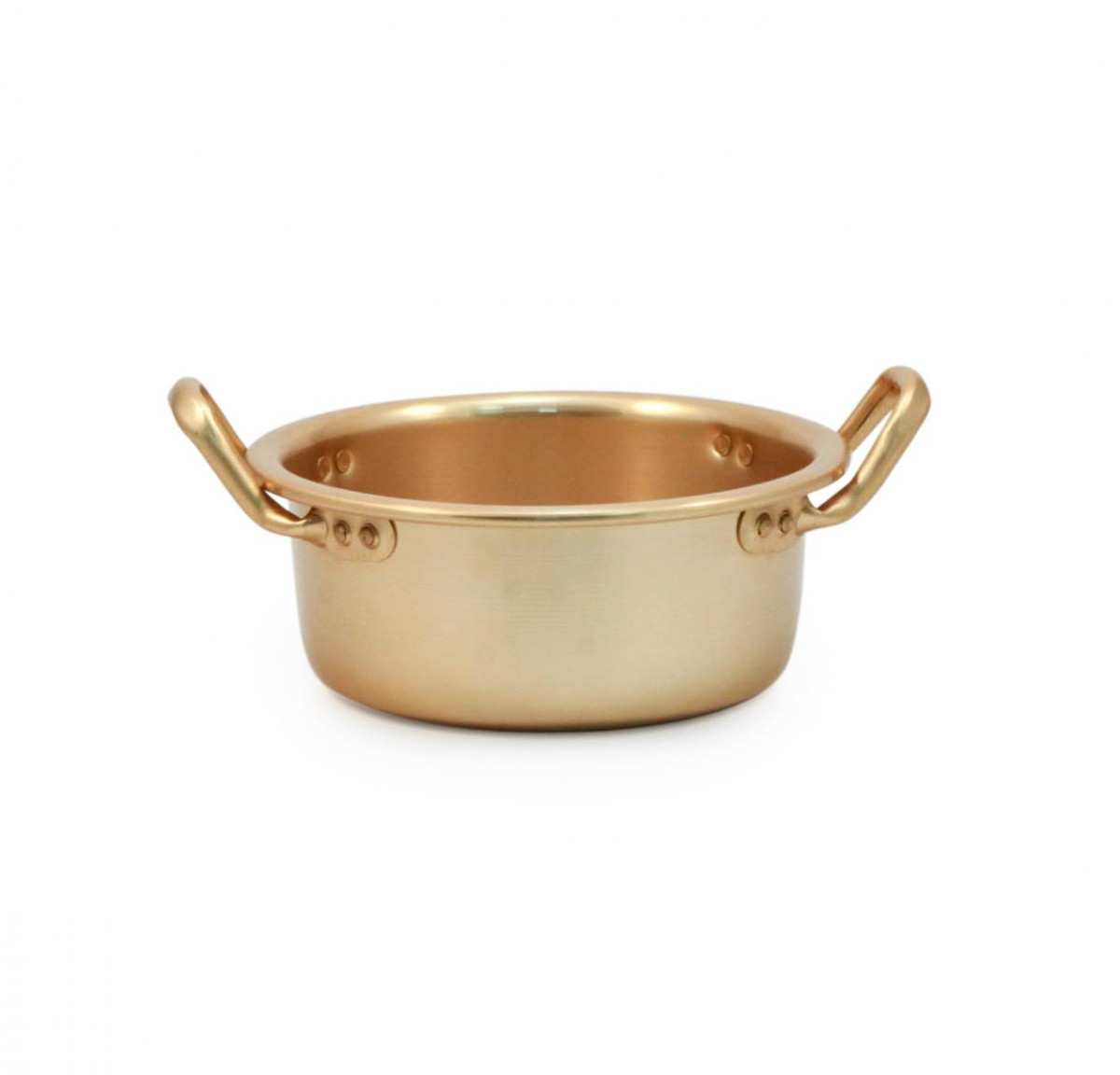 Кастрюля алюминиевая с крышкой Yangsu Yellow 18 см