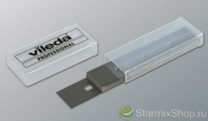 Лезвия к скребку для окон Vileda 100814