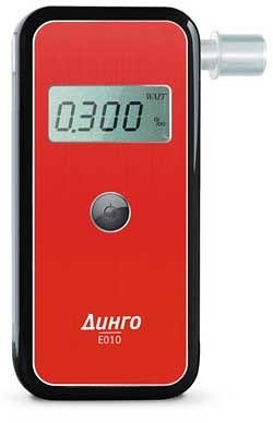 Алкотестер Динго Е010 в упрощенной комплектации, с USB, но без кабеля