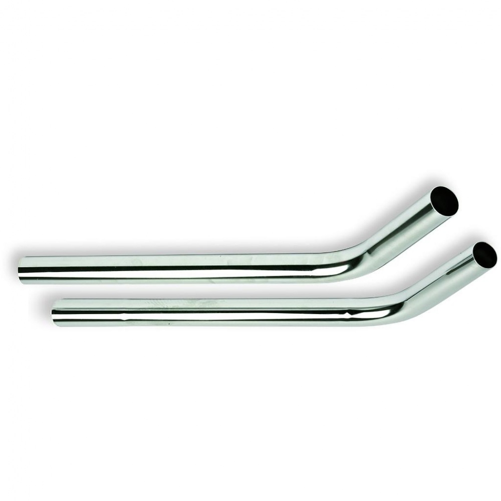 Трубка удлинитель изогнутая 38мм (металл)