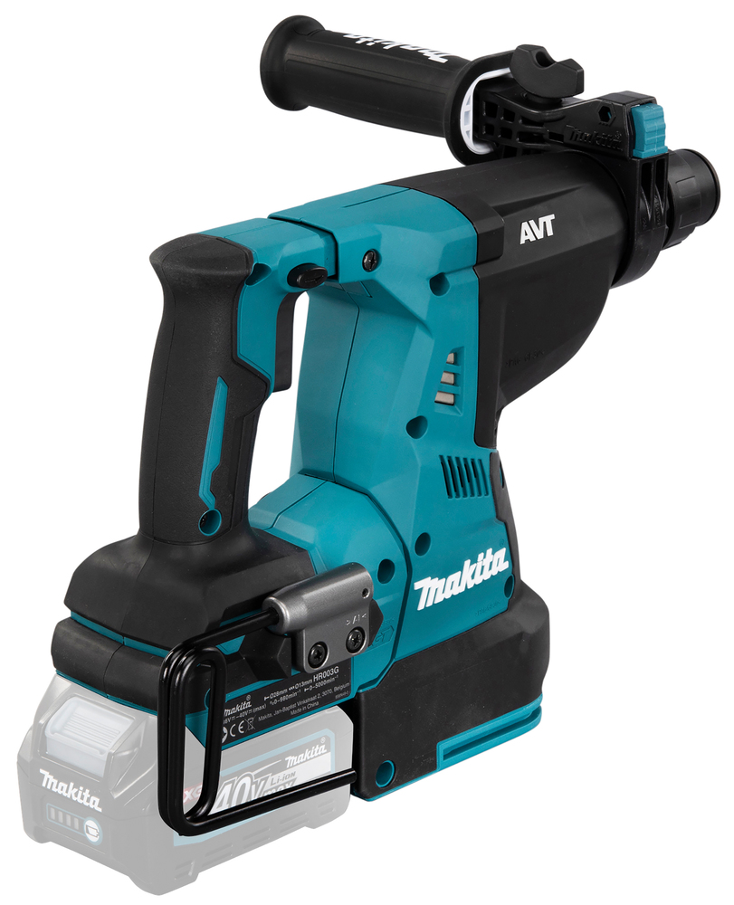 Перфоратор аккумуляторный Makita HR003GZ XGT 40В, 28 мм, 2,8 Дж, SDS-PLUS, без акб и ЗУ
