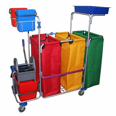 Универсальная тележка для раздельного (дифференцированного) сбора мусора  95.281