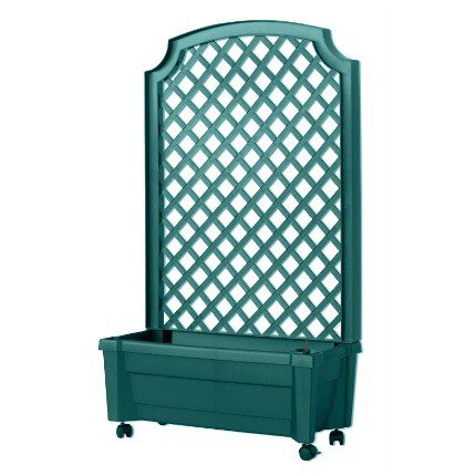 37303 Ящик с шпалерой на колесах Калипсо