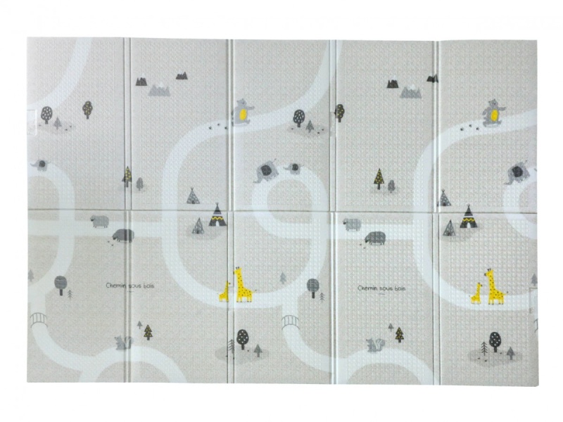 Портативный коврик Portable, 140x200x1 см, Лесные тропинки