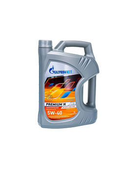 Моторное масло Gazpromneft Premium N 5W-40 5л