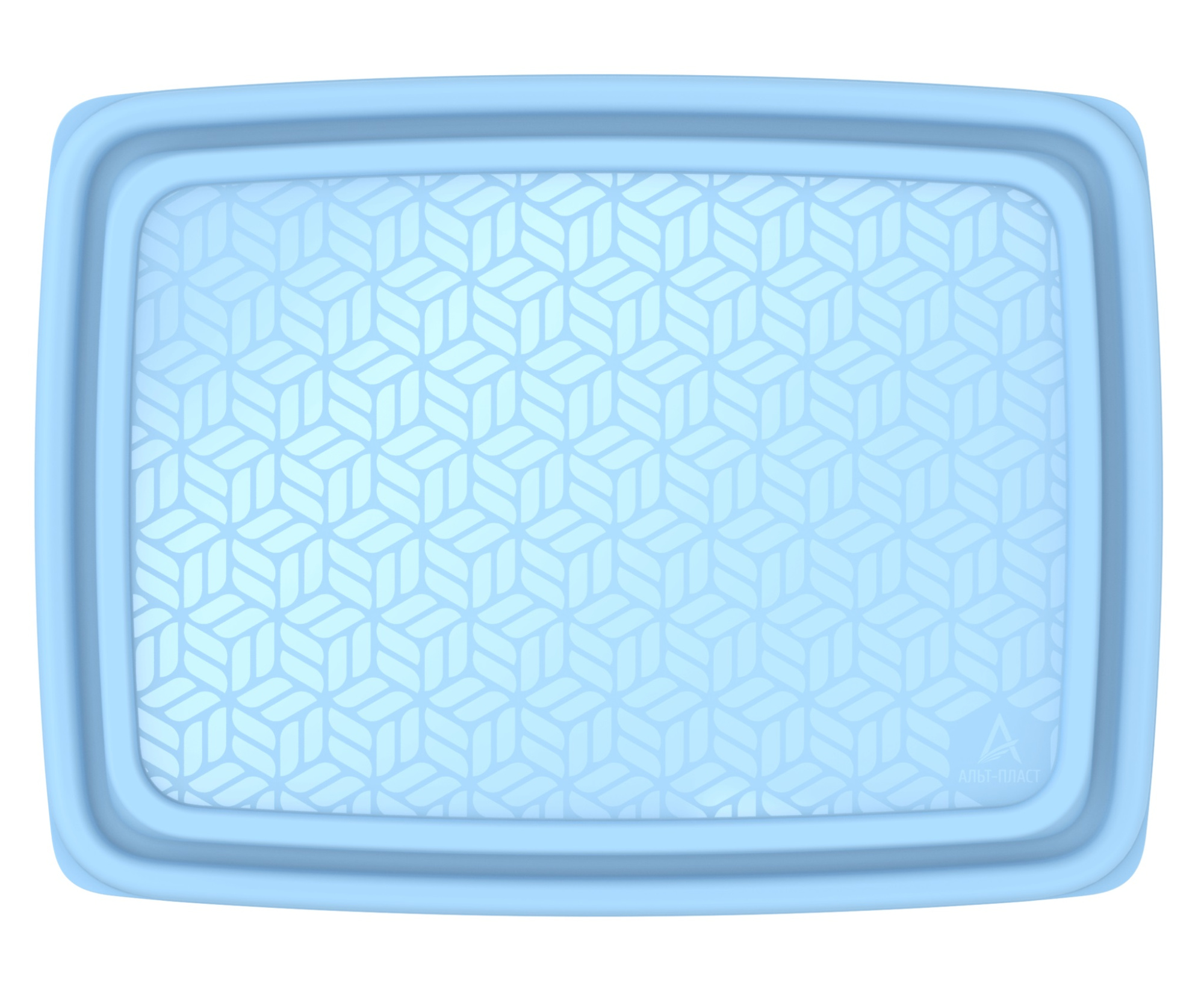 Контейнер универсальный «Гурман» 3,5 л (СВЧ/Заморозка) (266х198х98 мм)