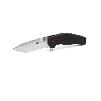 Нож складной 9 см с сатиновым лезвием , рукоятка G-10 стеклотекстолит SWISS+TECH