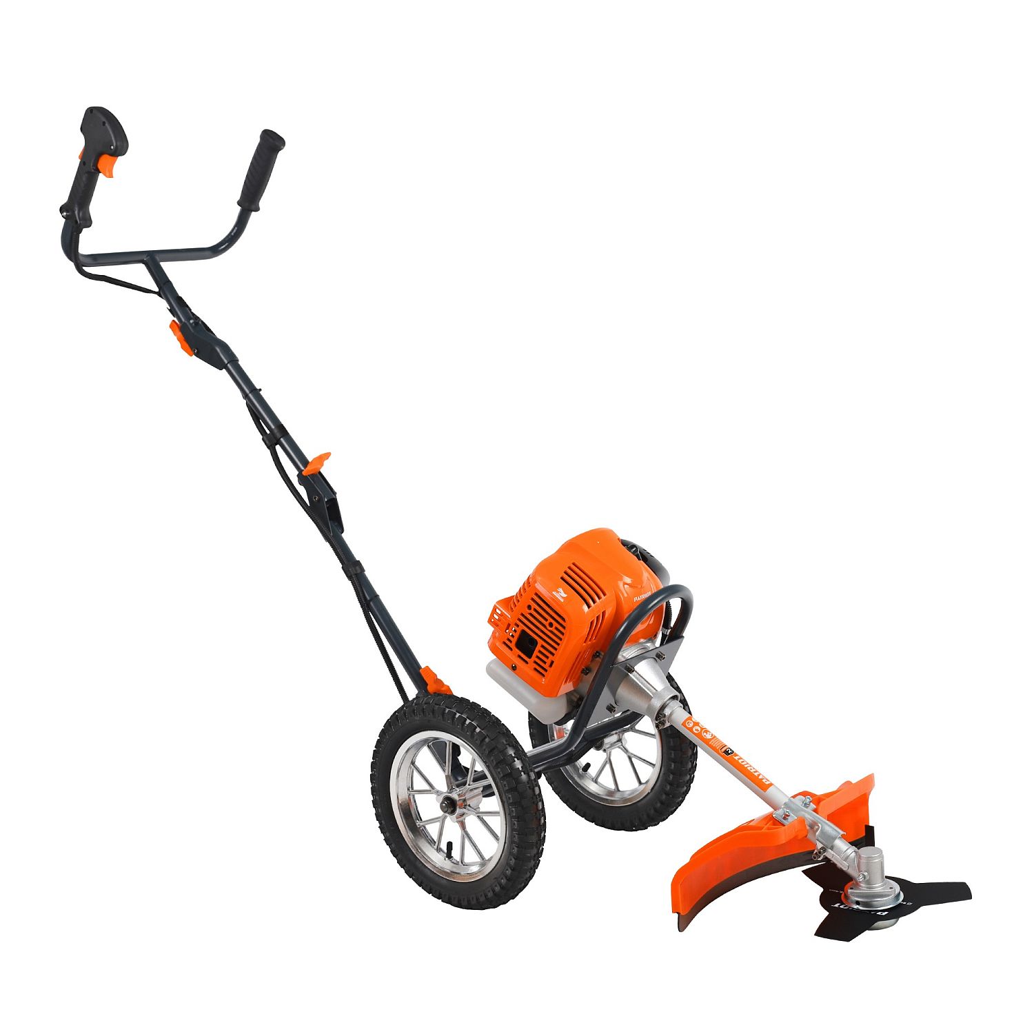 Газонокосилка бензиновая  PATRIOT PT 525, (колесный триммер)