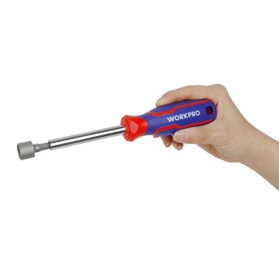Отвертка  с магнитным наконечником под биту 1/4 CR-V WORKPRO