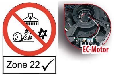 Взрывобезопасный пылесос Nilfisk ATTIX 40-0M PC TYPE22