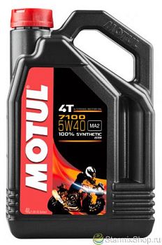 Моторное масло MOTUL 7100 4T SAE 5W40 (4 л.) 104087