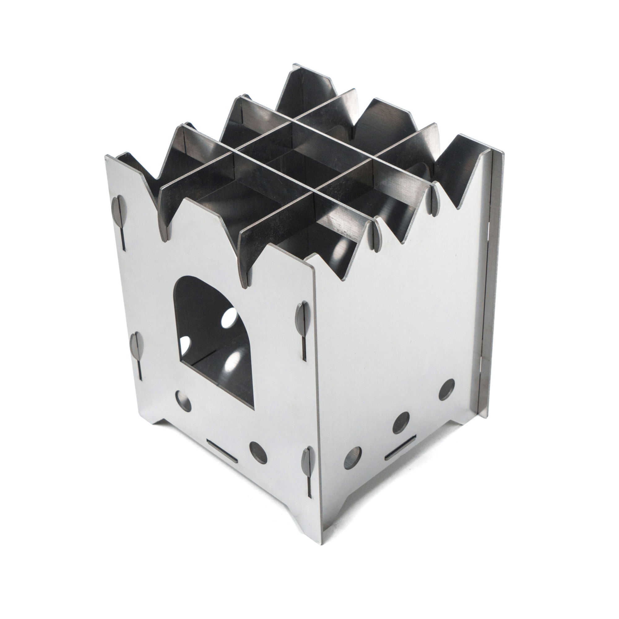 Походная печь-щепочница Firecube M