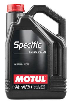 Моторное масло MOTUL Specific VW 504/00/507/00 5W30 (5 л.) 