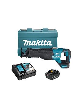 Пила сабельная аккумуляторная Makita DJR187RT 18В, 0 – 3000 об/мин, 32 мм
