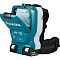 Пылесос ранцевый аккумуляторный Makita DVC261ZX11 LXT 18В X2, 110 мбар, 2 л, без акб и ЗУ
