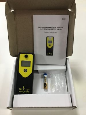 Персональный алкотестер Алкогран AG 100