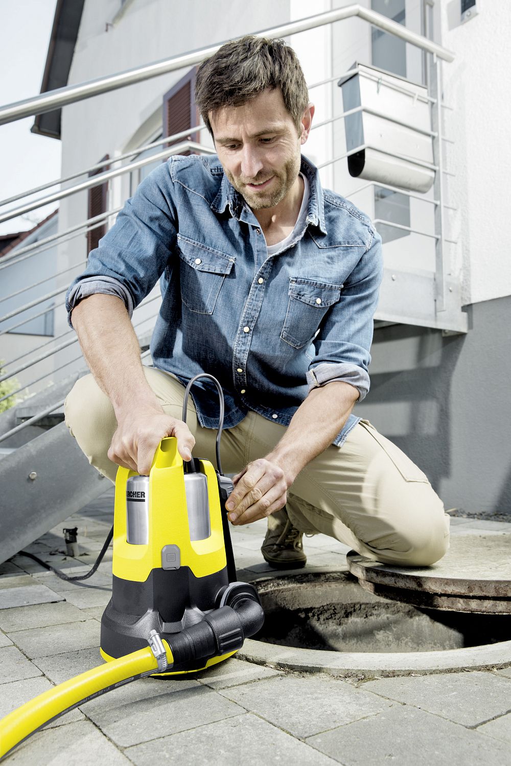 Дренажный насос для чистой воды Kärcher SP 6 Flat Inox