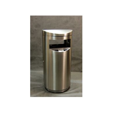 Урна-пепельница "Терминал" 60 л. шлифованная