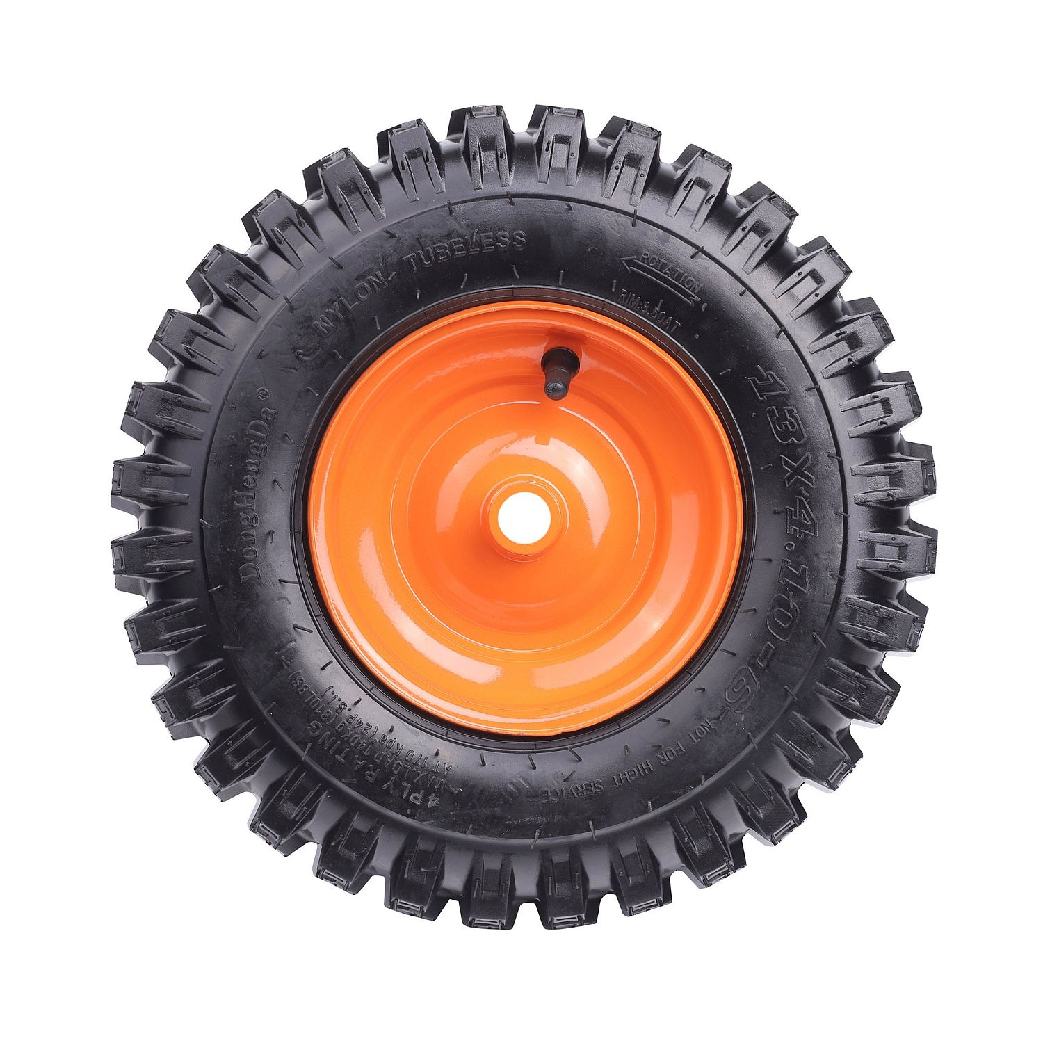 Колесо пневматическое с диском для снегоуборщика Patriot 13х4.10-6, стандарт, левое