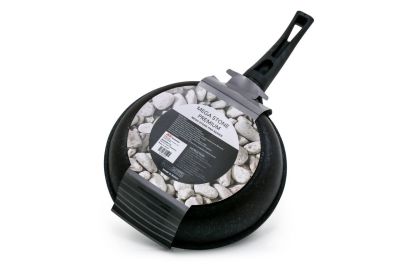 Сковорода Ecoramic 24 см СТАНДАРТ с антипригарным нанопокрытием Mega Stone без крышки