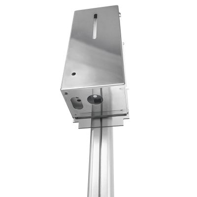 Бесконтактный автоматический антивандальный дозатор для мыла и дезинфицирующих средств (глянец), 1 л. HÖR-007BSSM