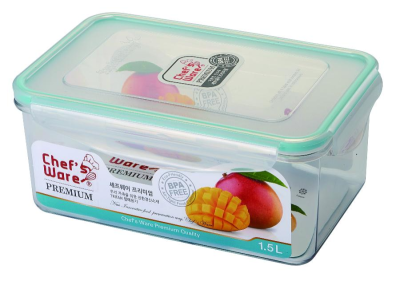 Тритановый контейнер с замками BPA FREE FL-042 1.5 л